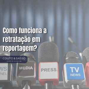 Como funciona a retratação em reportagem?
