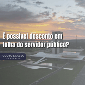 É possível desconto em folha do servidor público?